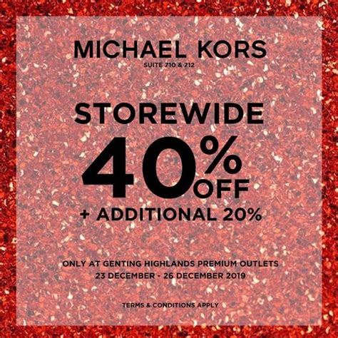 michael kors special offers today